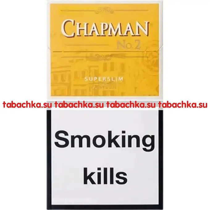 Сигареты Chapman №2 Vanilla Superslim Сигареты Chapman №2 Vanilla Superslim